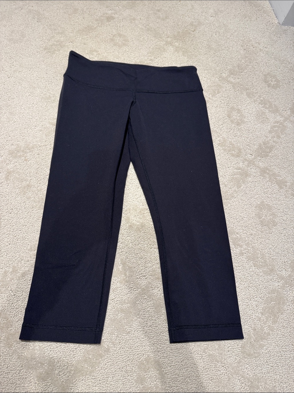 Black Active Capri Lululemon Leggings
